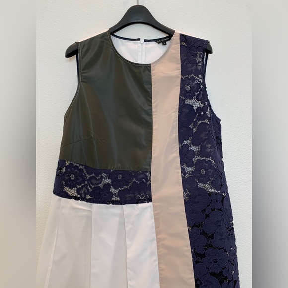 Tara Jarmon Patchwork Dress - Picture 2 of 4